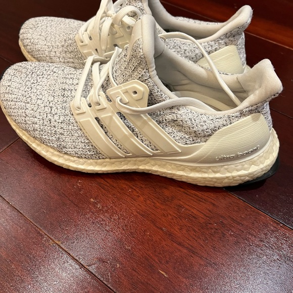 Adidas Ultraboost White Athletic Shoes Men’s Size 6 1/2 - Picture 2 of 6